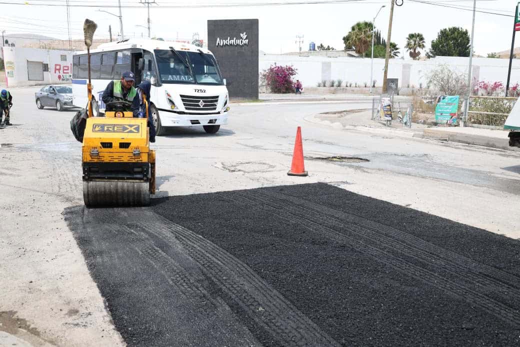 Avanza Saltillo rehabilitación de vialidades