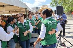 Inauguran techumbre en Secundaria Técnica No. 90 tras años de gestión en Nava