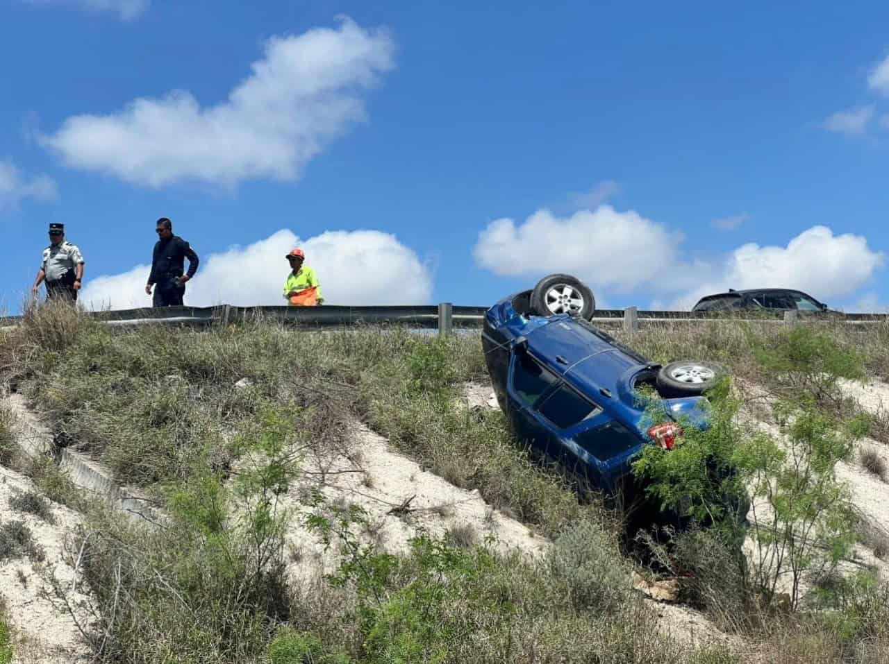 Nueva volcadura en la Carretera 57 reaviva preocupaci&oacute;n por tramo peligroso