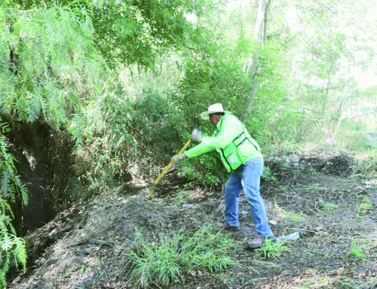 Intensificaci&oacute;n de limpieza de cauces naturales en Saltillo