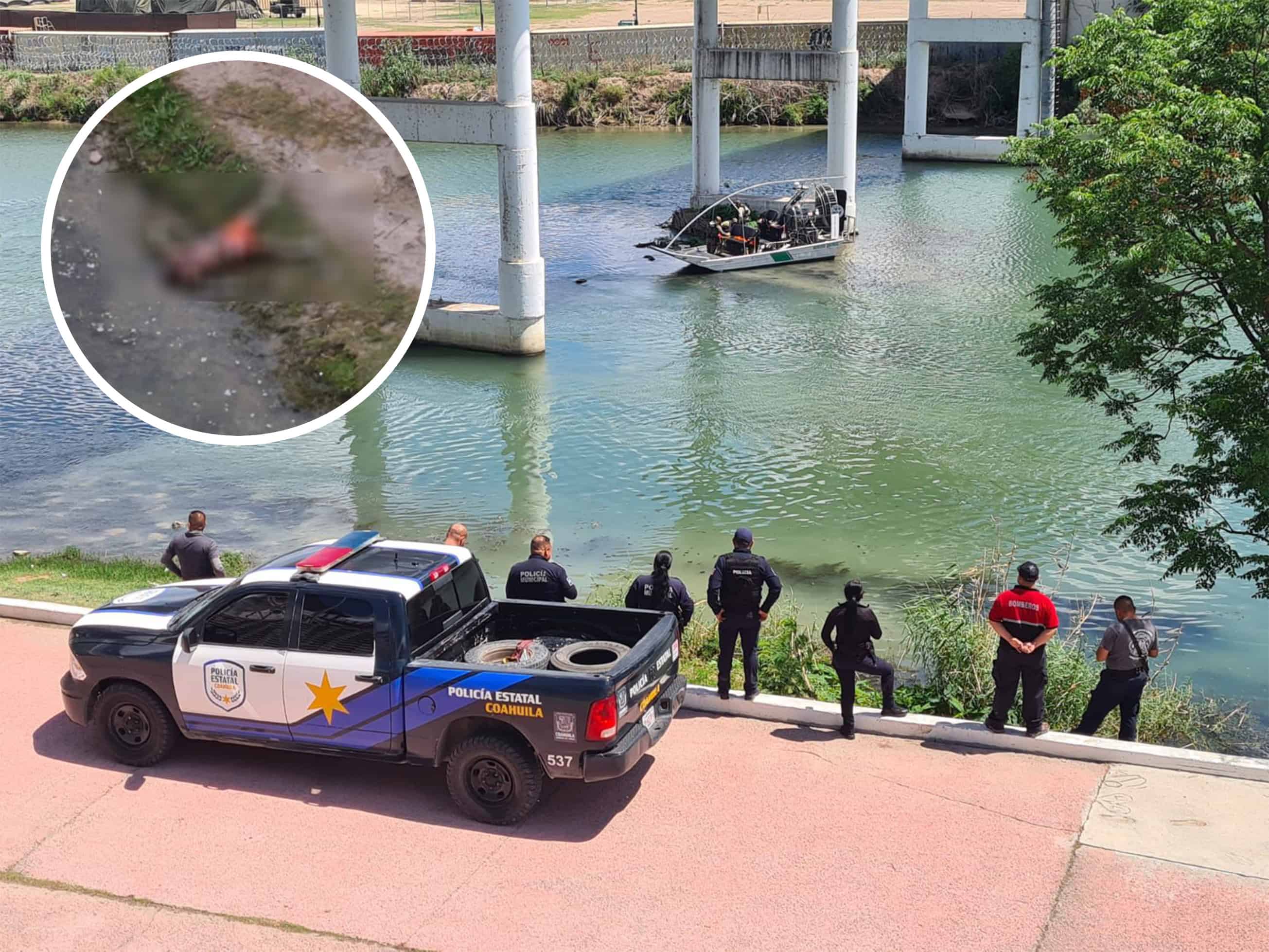 Falta por identificar uno de los tres cuerpos hallados en el r&iacute;o Bravo