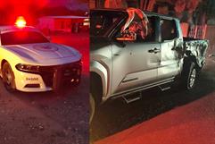 Acusan a elemento de  GN de presionar a joven tras choque en Acuña