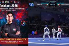 Acuñense se coloca entre los cinco mejores del mundo en taekwondo juvenil