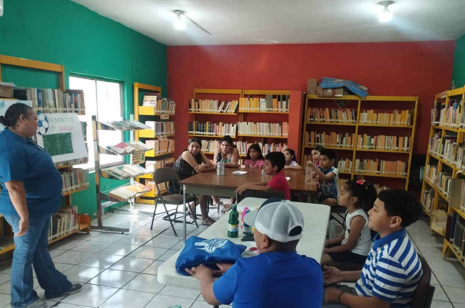 "Bibliotecas p&uacute;blicas de M&uacute;zquiz, espacios de aprendizaje y diversi&oacute;n"