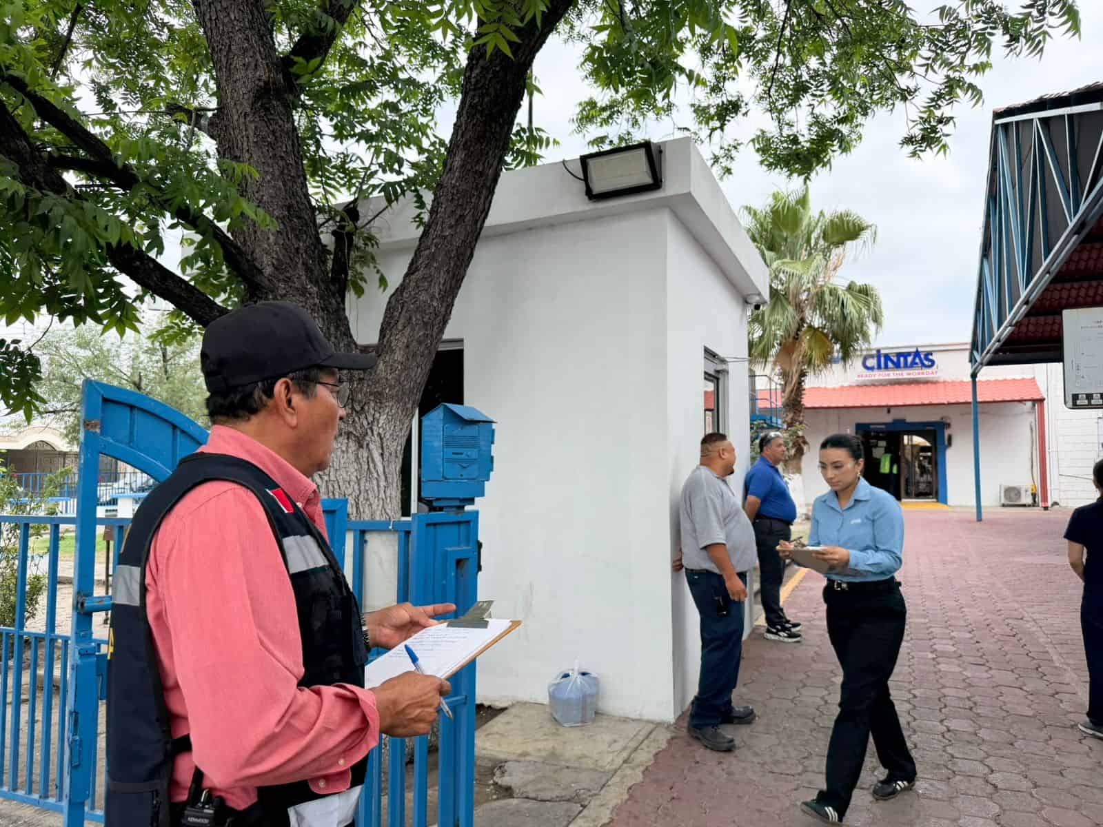 Cintas realiza simulacro de incendio en San Juan de Sabinas