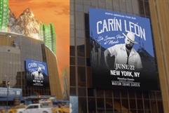 Carín León se presentará en Madison Square Garden en 2026