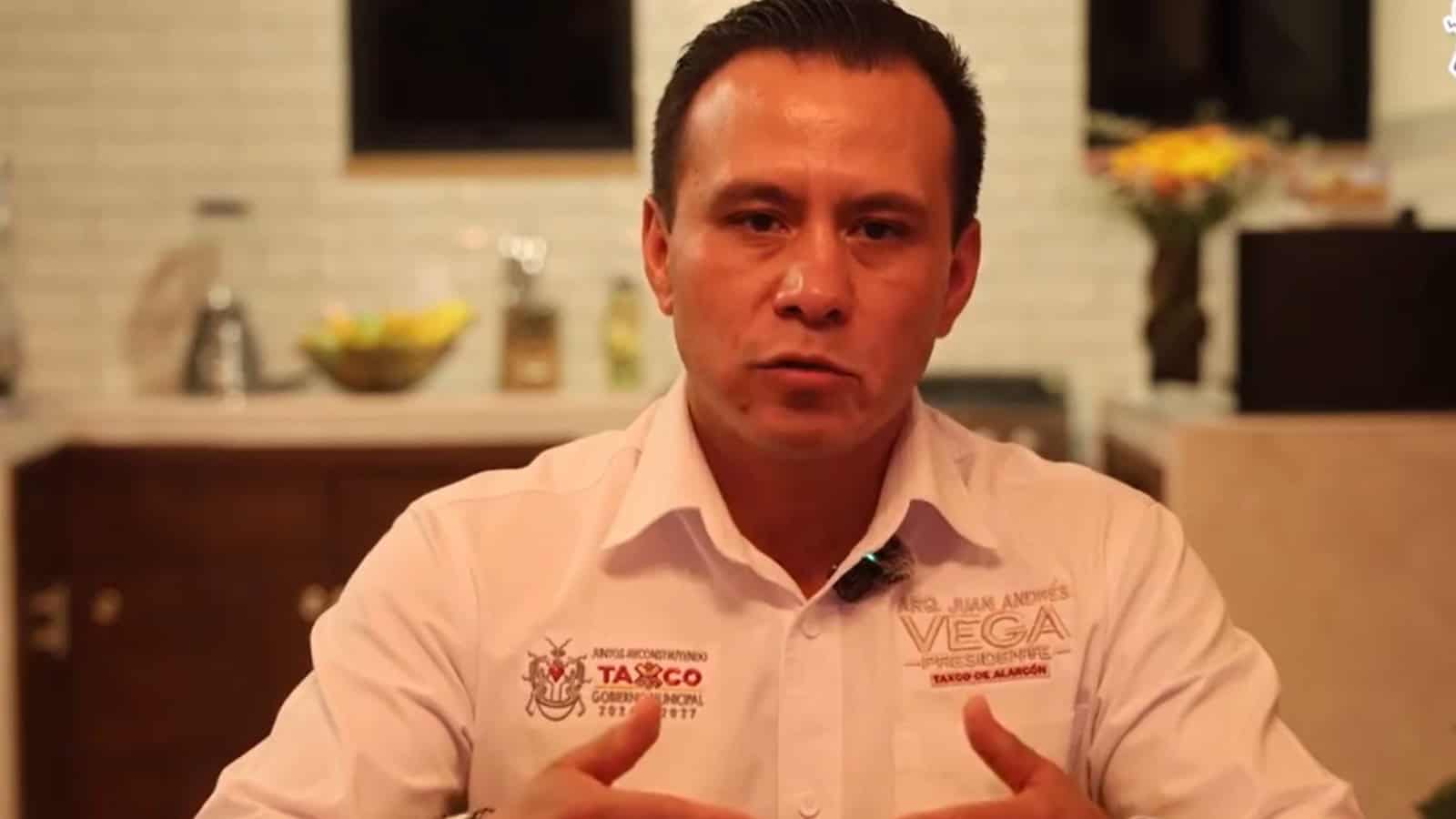 Alcalde Juan Andr&eacute;s Vega Carranza regresa a Taxco tras secuestro