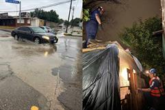 Lluvias provocan cierres de vialidades y múltiples emergencias en Ciudad Acuña