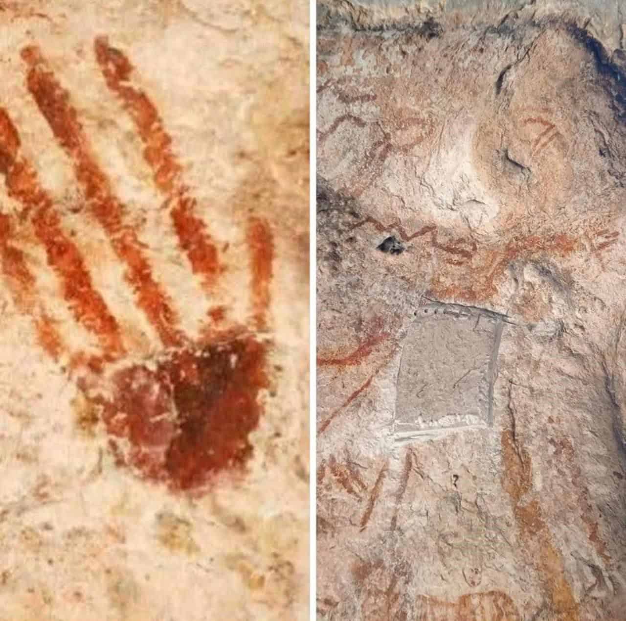 INAH inicia restauraci&oacute;n de pinturas rupestres en Cuatro Ci&eacute;negas