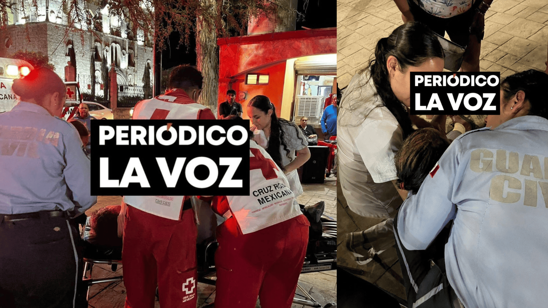 En M&uacute;zquiz mujer sufre ataque epil&eacute;ptico durante evento en plaza Hidalgo