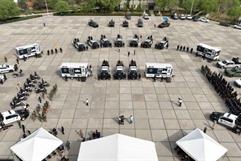 Entrega de patrullas y equipamiento en Saltillo para reforzar la seguridad