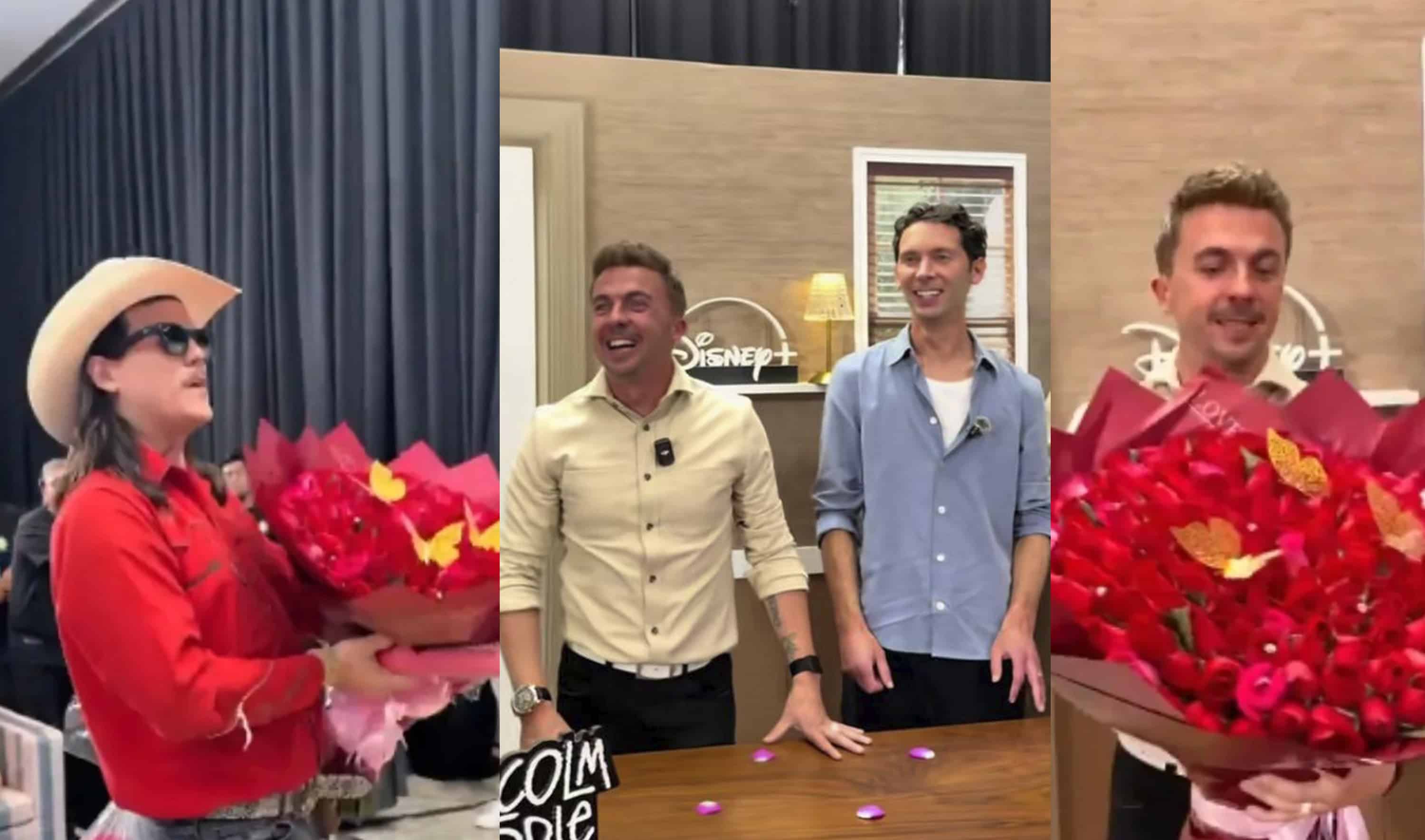 "El Patr&oacute;n" irrumpe con flores y desconcierta al elenco de Malcolm