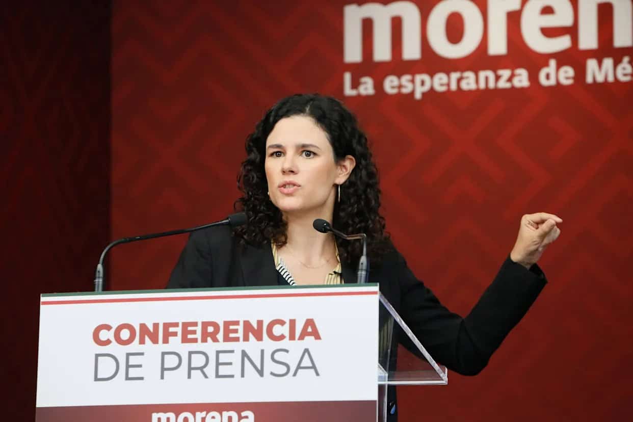 Luisa Mar&iacute;a Alcalde anuncia registro de candidatos de Morena