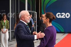 Lula da Silva y Sheinbaum se reúnen para fortalecer la relación entre México y Brasil