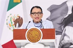 Rosa Icela Rodríguez se retira de la contienda electoral en San Luis Potosí