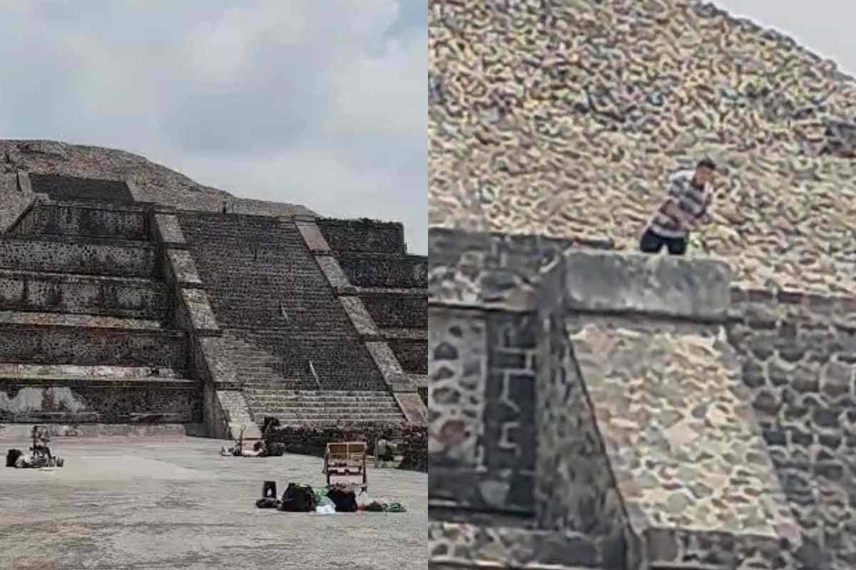 Detonaciones en Teotihuac&aacute;n generan p&aacute;nico entre turistas