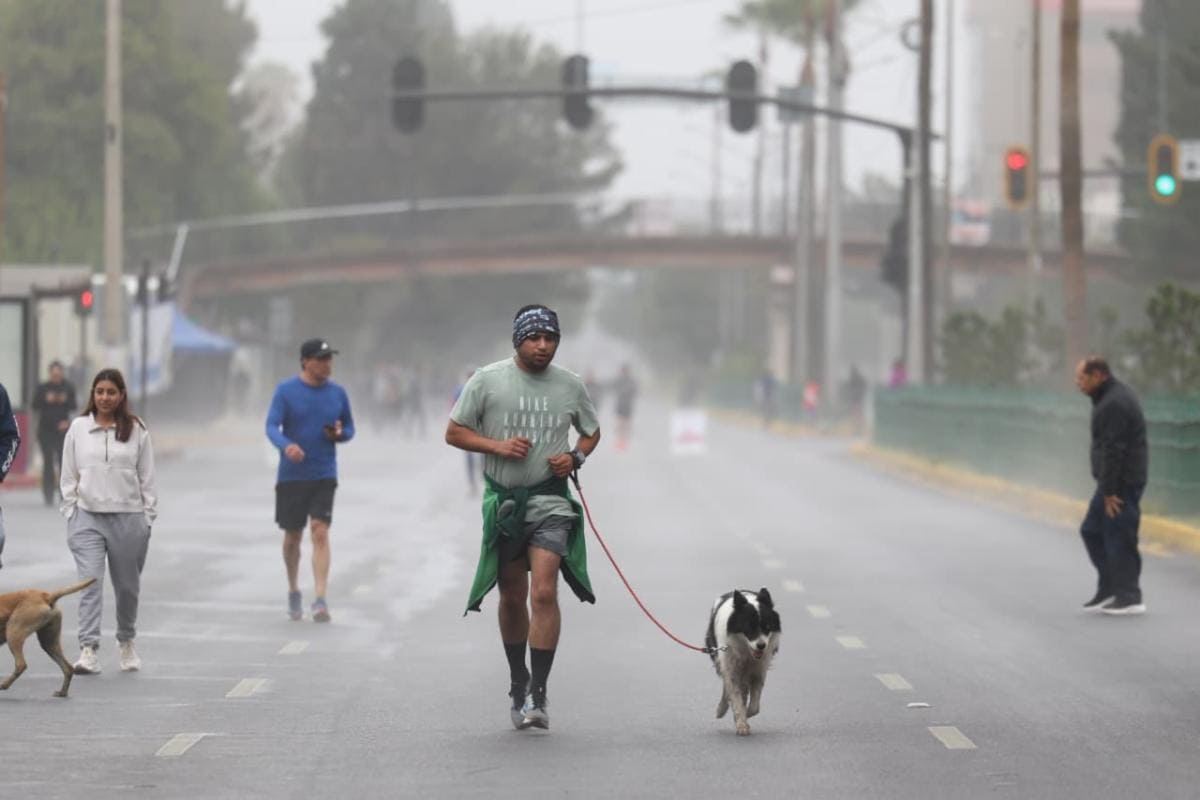 Disfrutan en Saltillo la Ruta Recreativa Para pasear y activarse