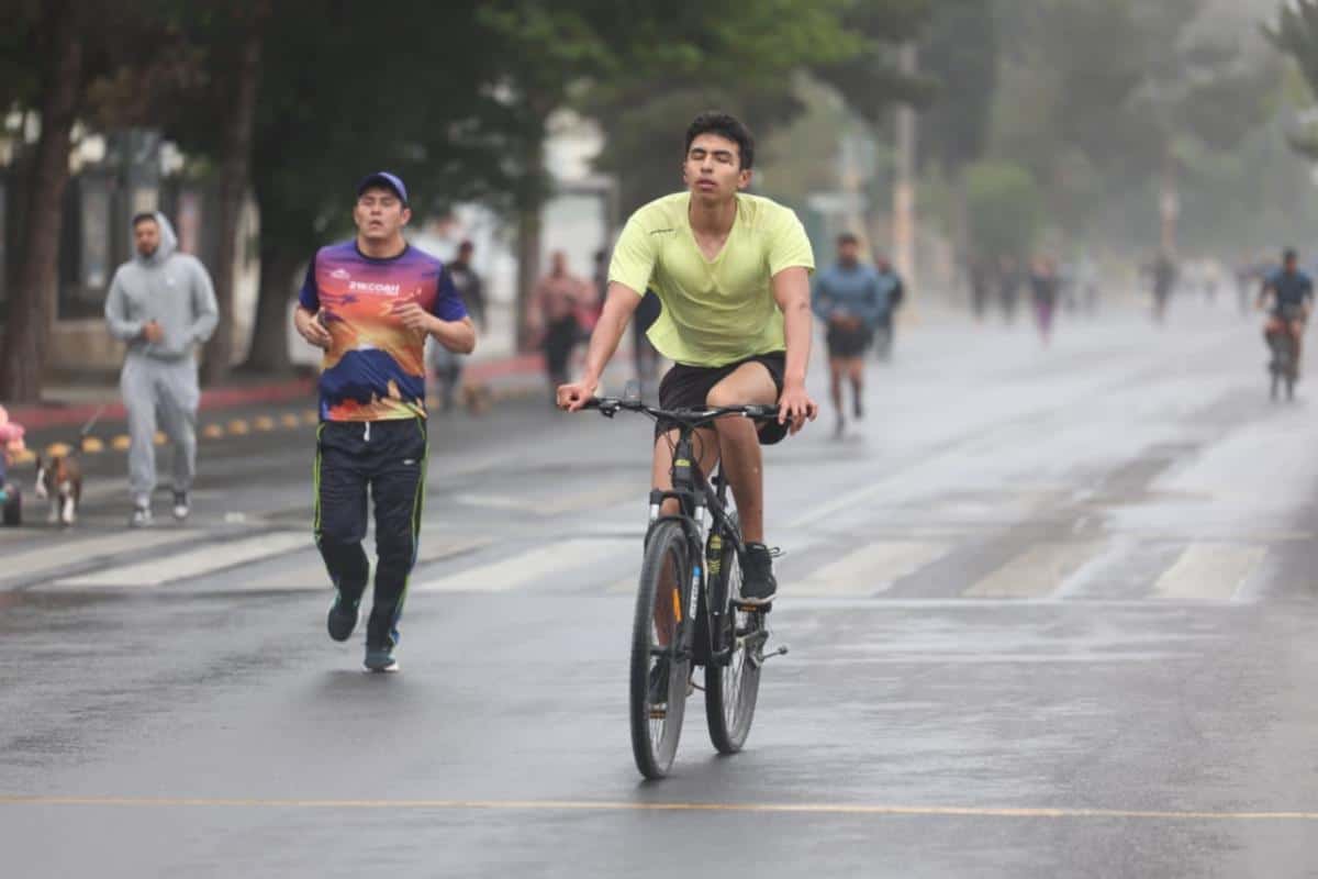 Disfrutan en Saltillo la Ruta Recreativa Para pasear y activarse