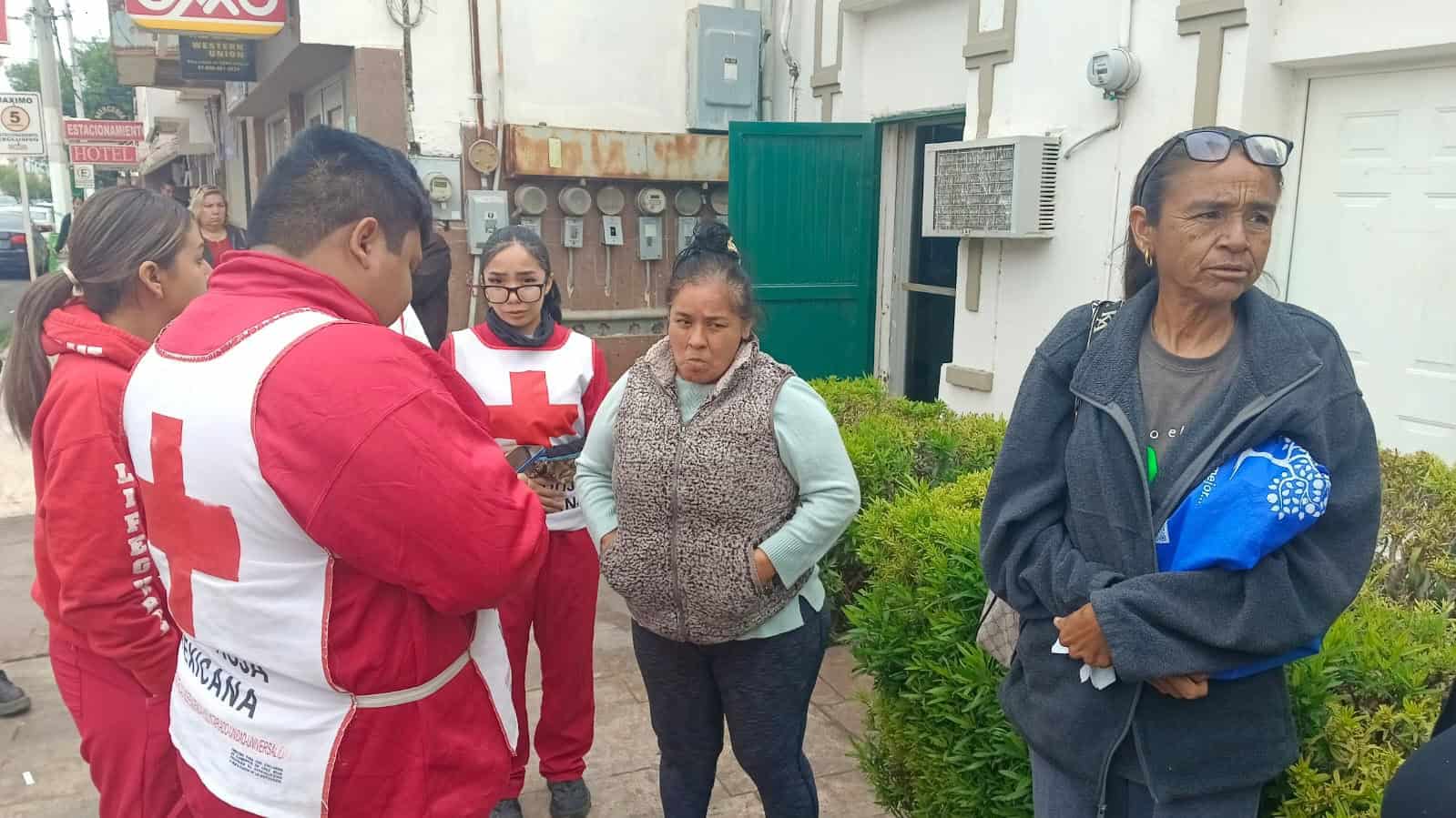 Mujer de la tercera edad lesionada por munici&oacute;n en Sabinas