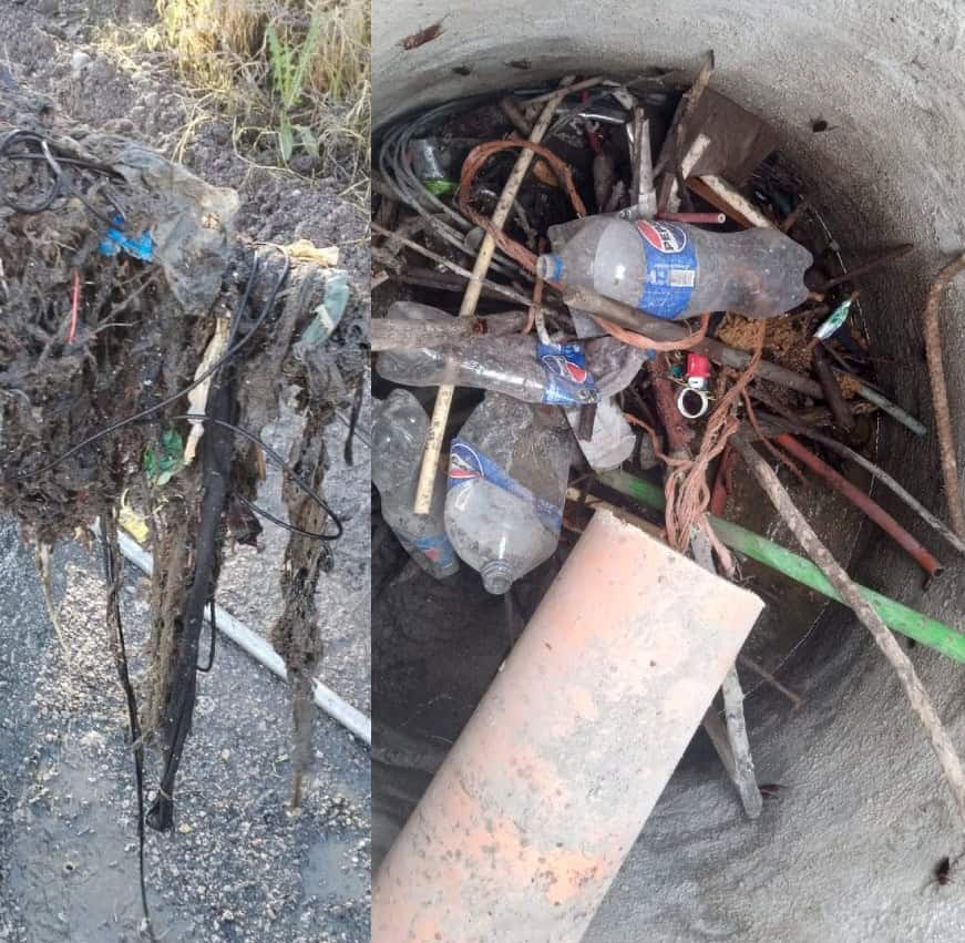 SIMAS trabaja en rehabilitaci&oacute;n de drenaje en Monclova tras lluvias