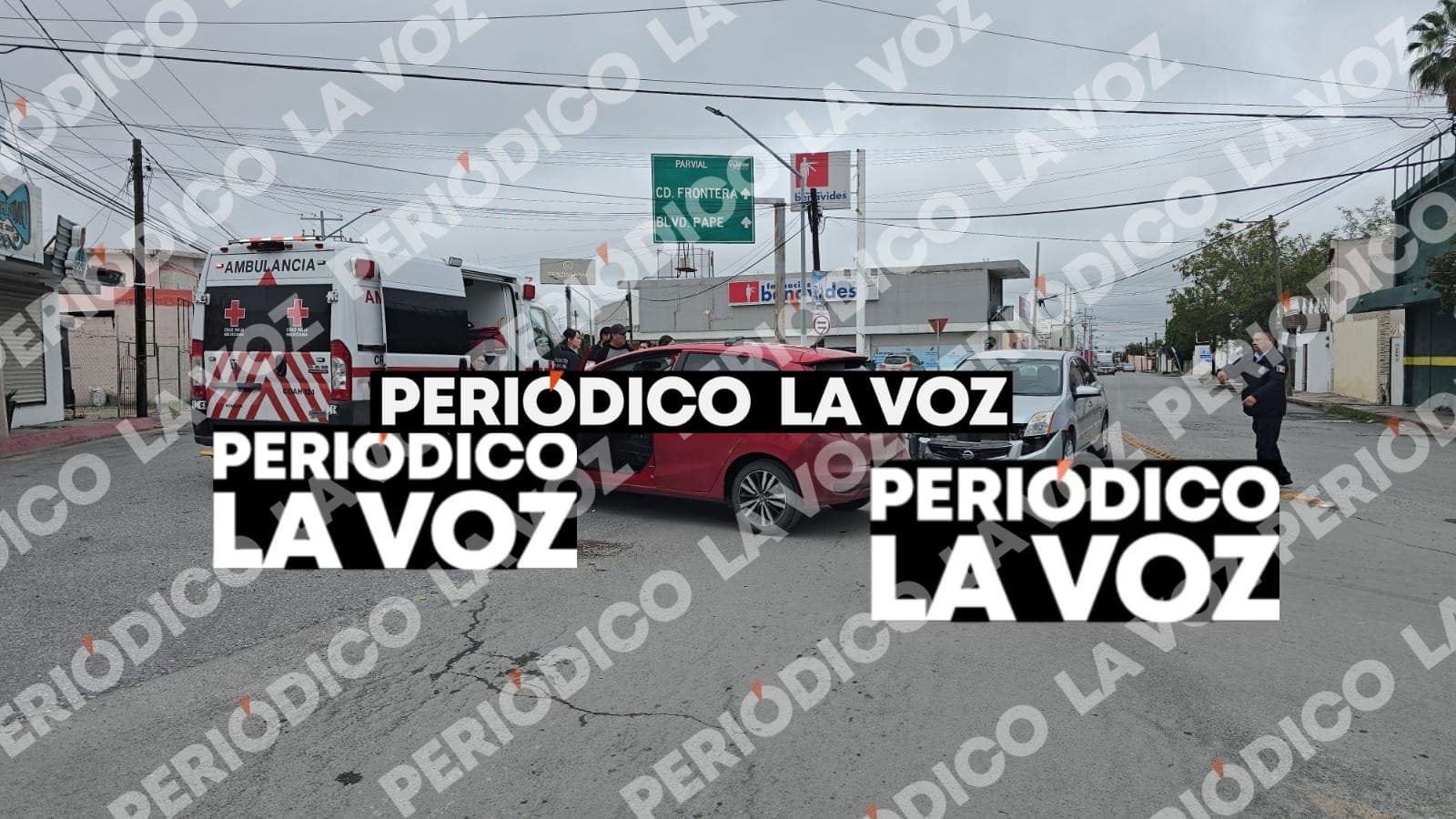 Monclova: Hombre causa accidente y caos vehicular