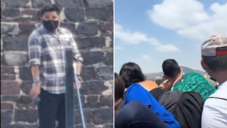 Revelan video del agresor en Teotihuac&aacute;n: rituales de sacrificio