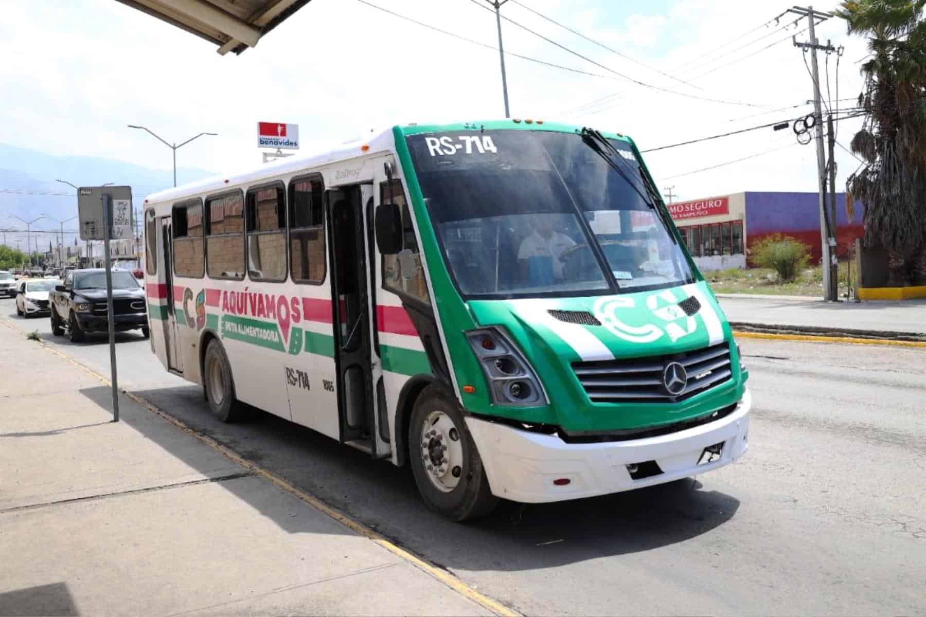 Saltillo estrena ruta RS-714 para mejorar la movilidad urbana