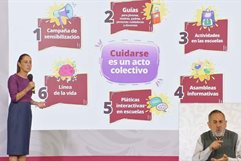 Claudia Sheinbaum presenta el ABC de las emociones para jóvenes