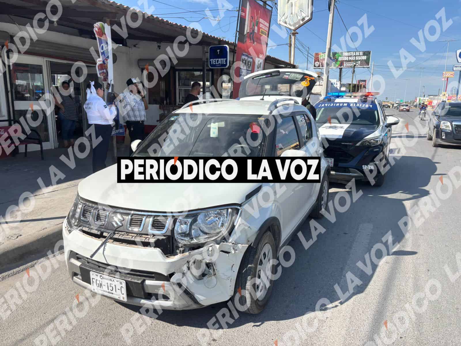 Accidente en Monclova: dos mujeres lesionadas tras choque