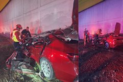 Fallece automovilista tras impactarse contra tráiler en Ramos Arizpe; indagan posible ingesta de alcohol