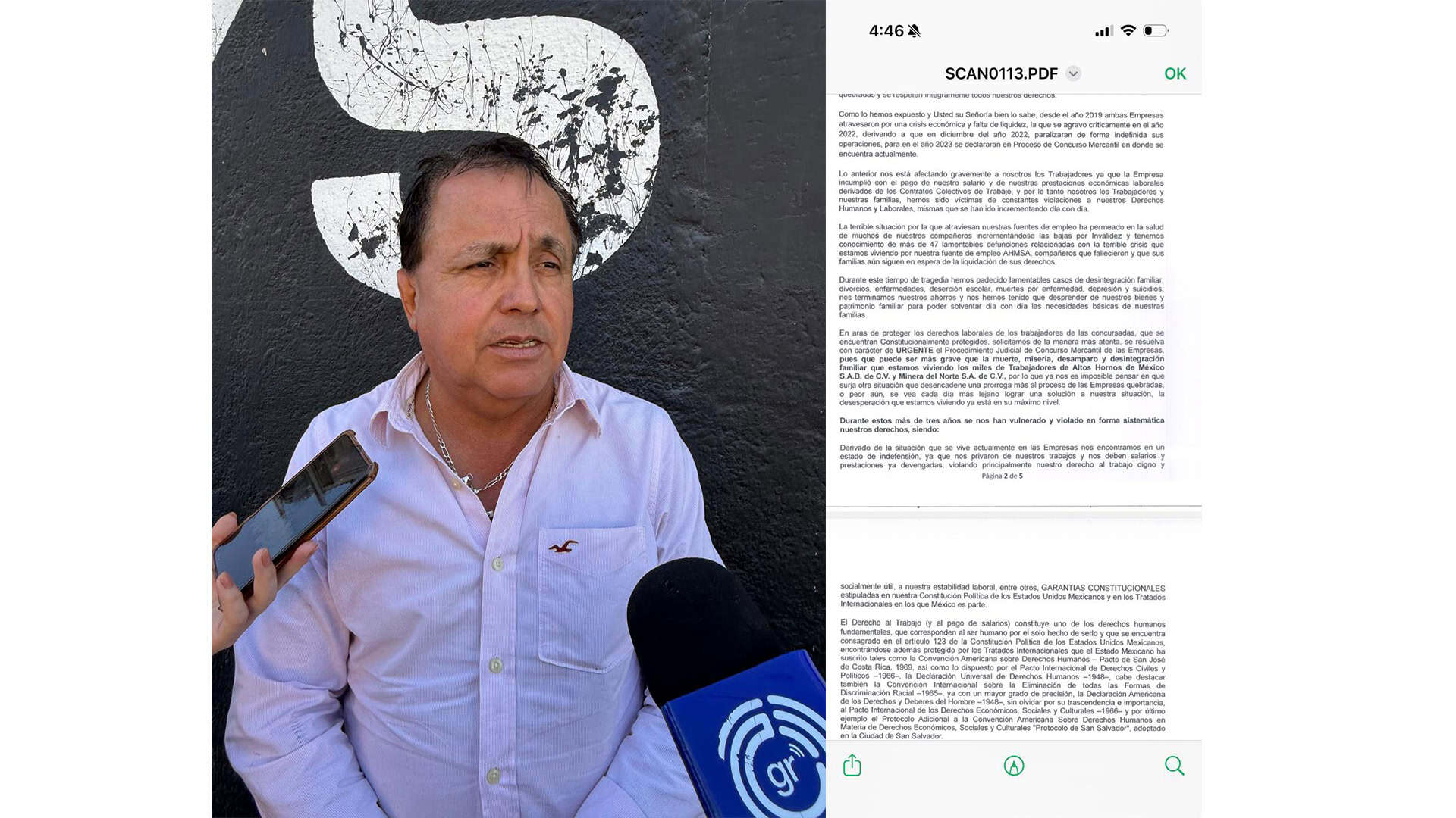 Sindicato exige acelerar venta de AHMSA en Monclova