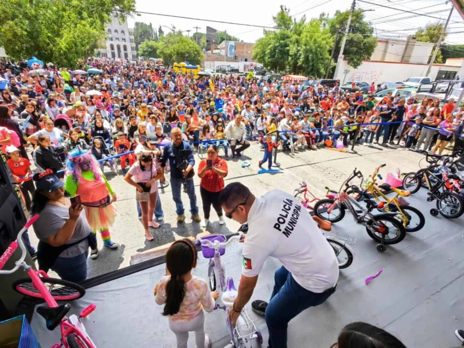 Comisar&iacute;a de Seguridad y Protecci&oacute;n Ciudadana celebra el D&iacute;a del Ni&ntilde;o en Saltillo