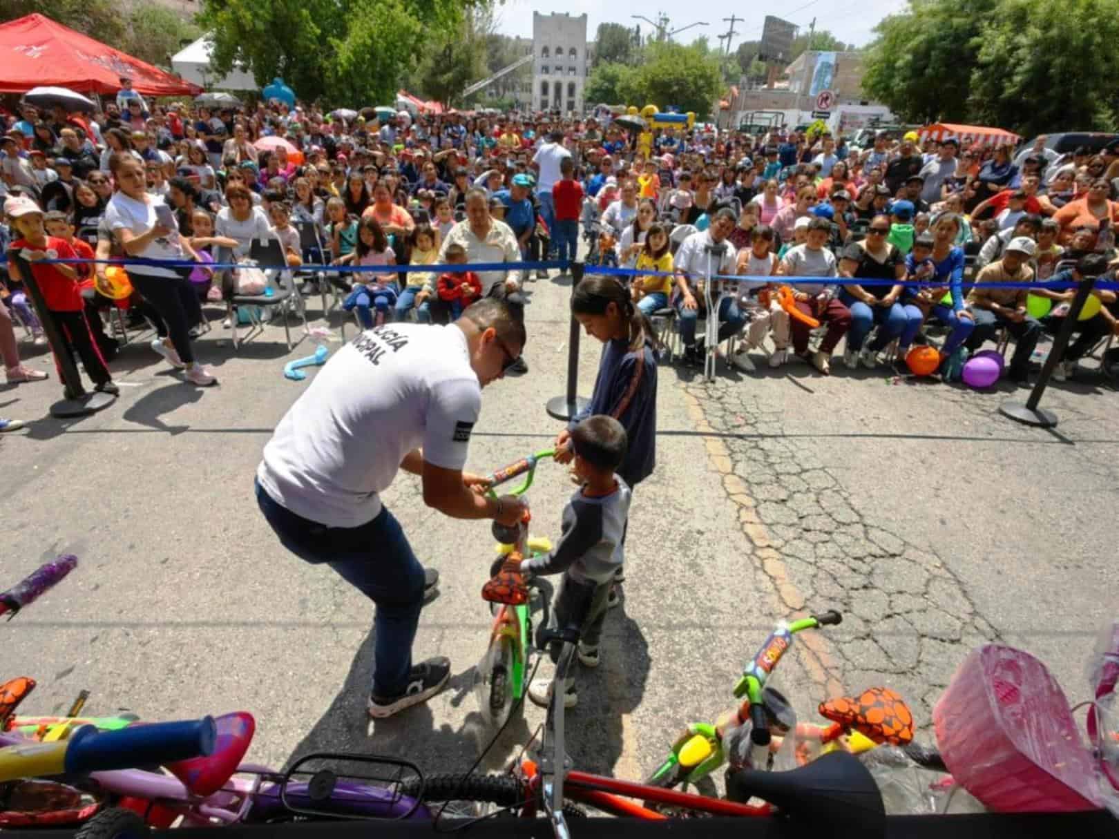 Comisar&iacute;a de Seguridad y Protecci&oacute;n Ciudadana celebra el D&iacute;a del Ni&ntilde;o en Saltillo