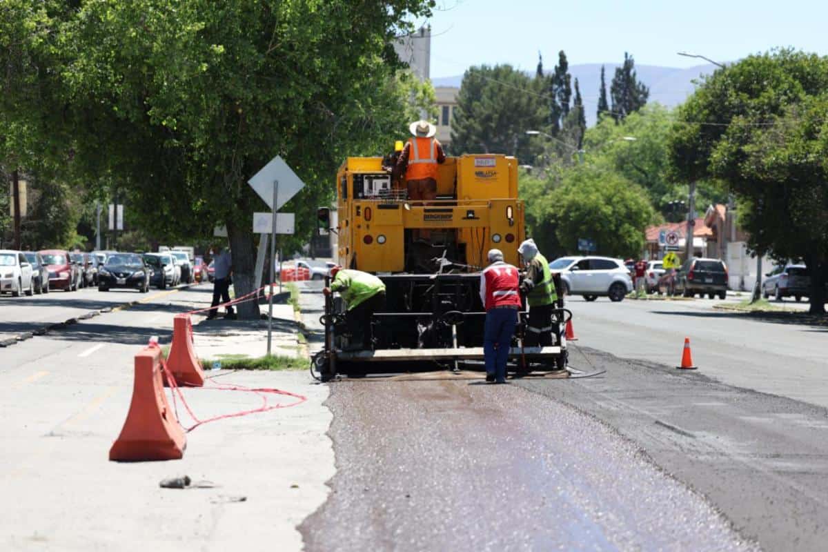 La rehabilitaci&oacute;n en la Avenida Universidad mejora la movilidad en Saltillo