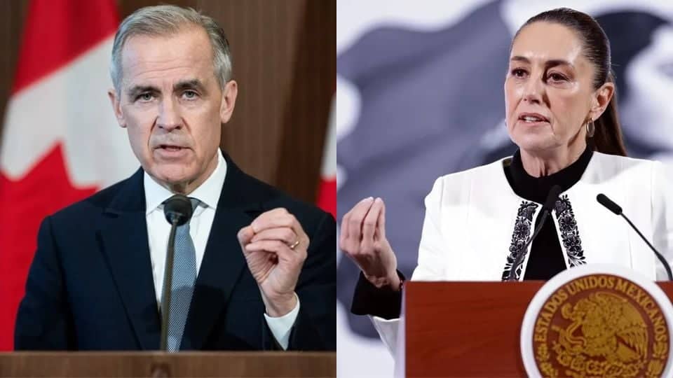 Mark Carney y Claudia Sheinbaum acuerdan cooperaci&oacute;n bilateral en miner&iacute;a
