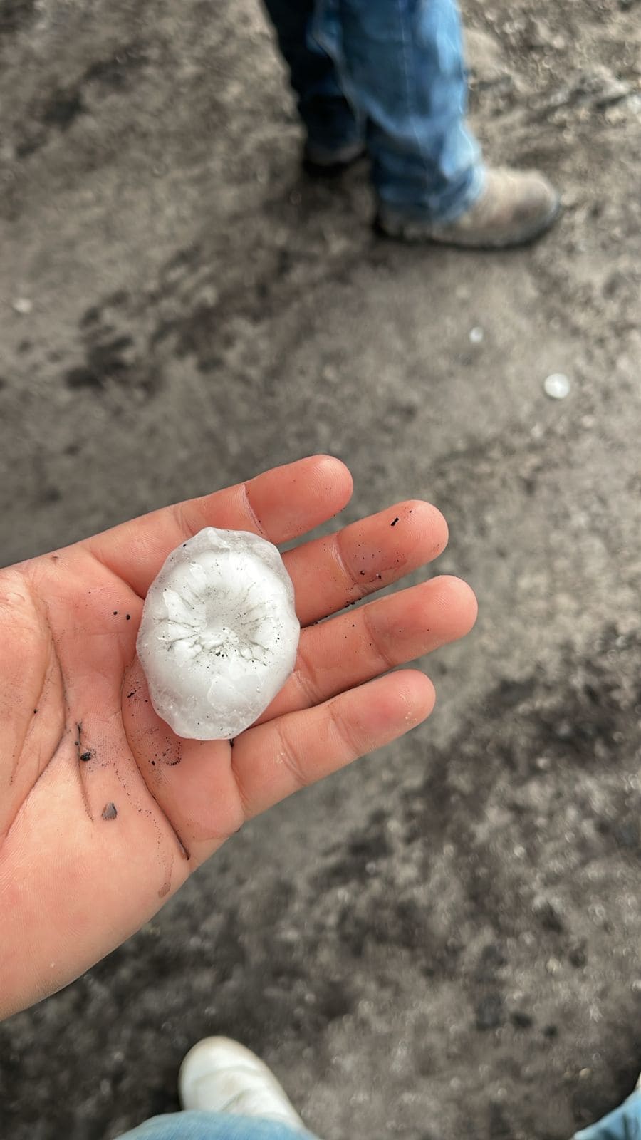 Frente Fr&iacute;o 46 provoca lluvias y granizo en Nueva Rosita, sin da&ntilde;os reportados