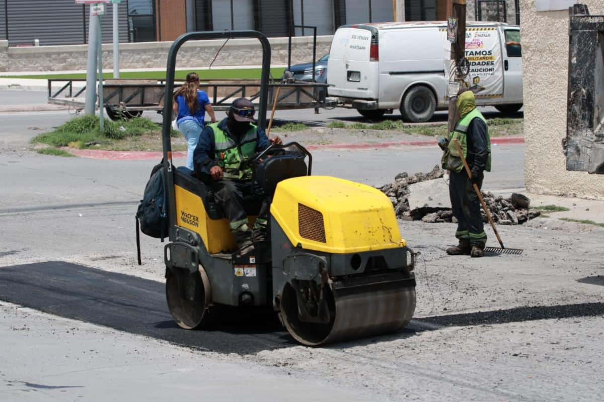 Rehabilitan calles de la Isabel Amalia