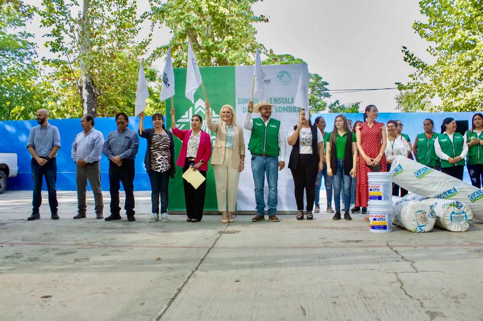 Fortalece Laura Jim&eacute;nez Infraestructura educativa