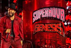 Carín León improvisa tras error técnico en Supernova Génesis