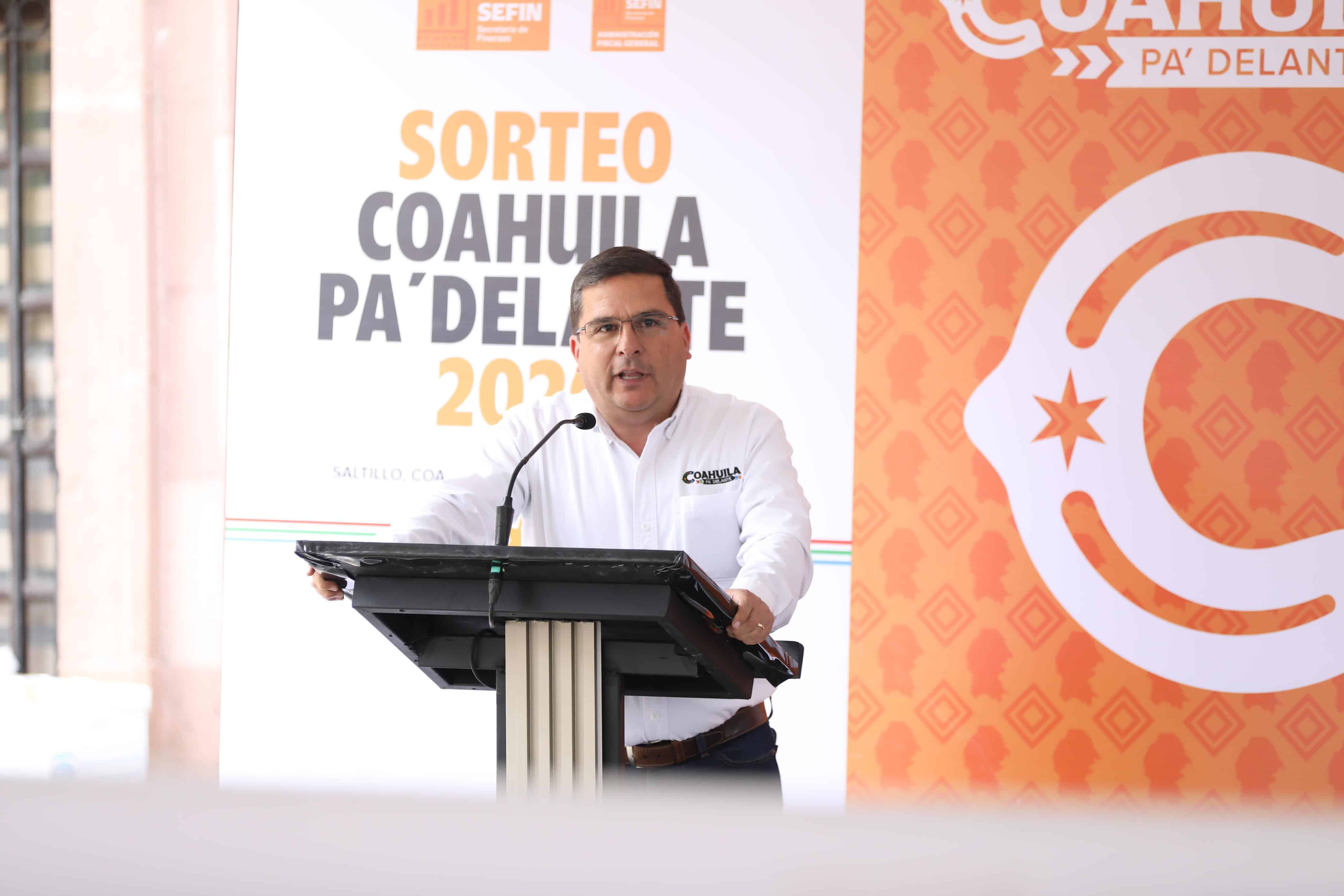 Sorteo Coahuila Pa&acute; Delante 2026: ganadores y premios destacados