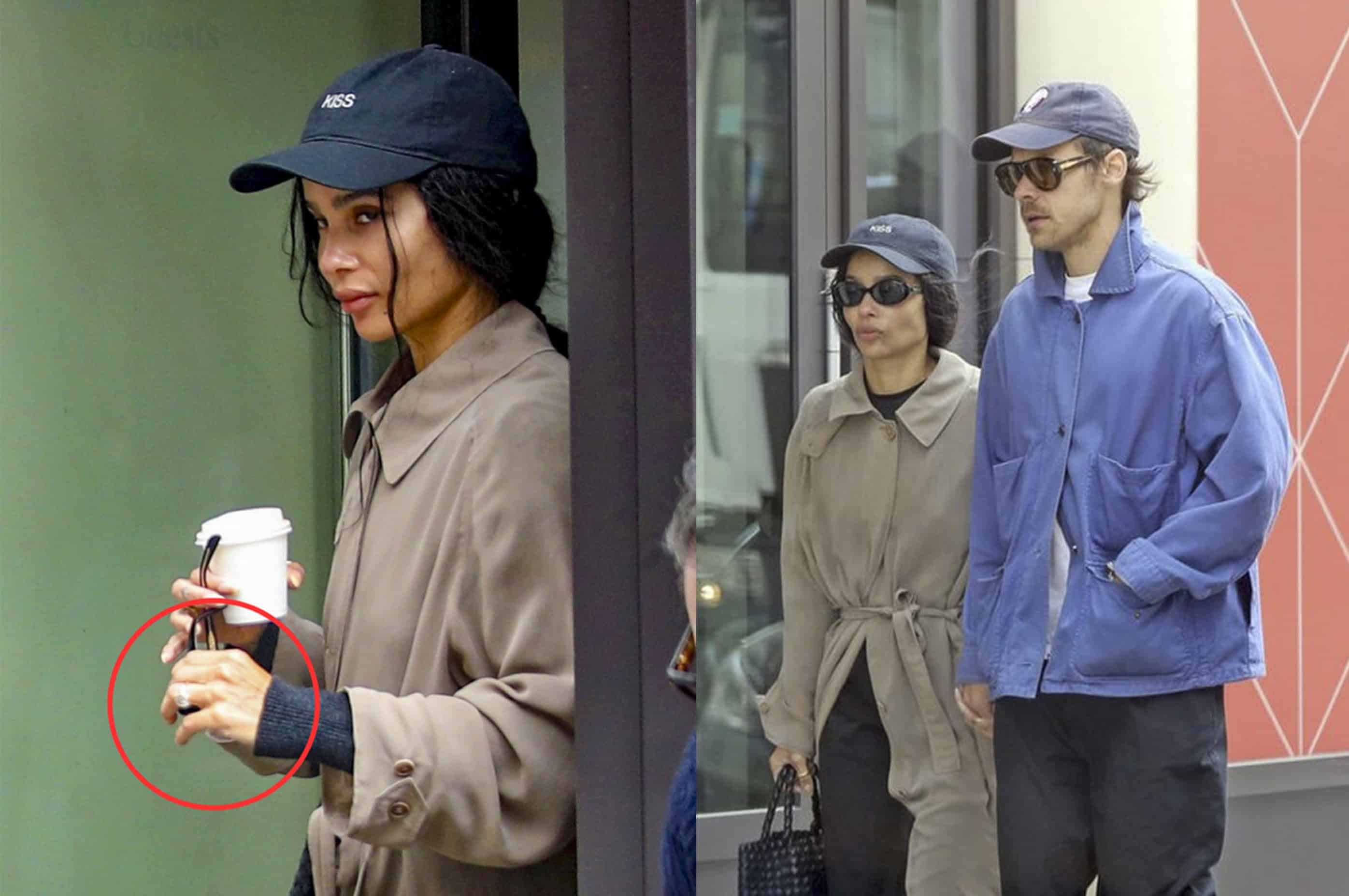 Harry Styles y Zo&euml; Kravitz se comprometen tras meses de romance, seg&uacute;n rumores