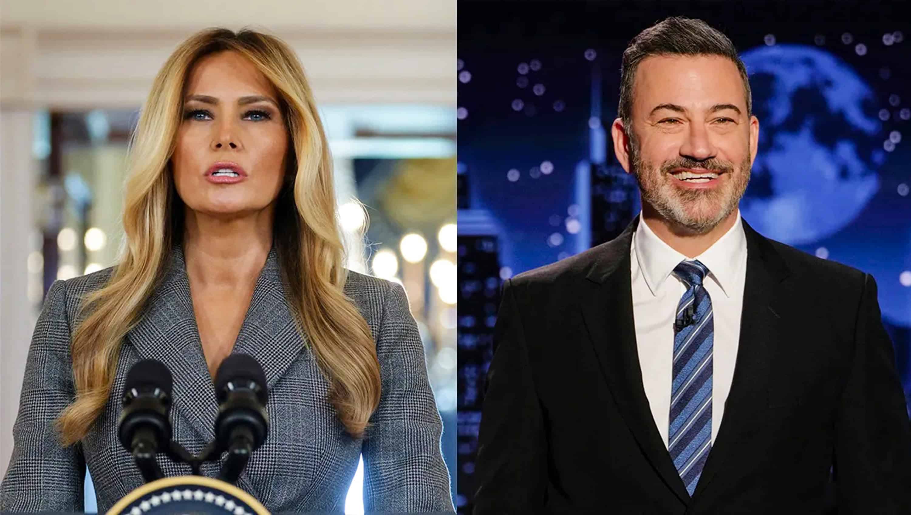 Trump y Melania exigen salida de Jimmy Kimmel tras pol&eacute;mico mon&oacute;logo