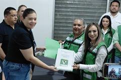 Se Registra Alhira Fernández como Candidata del Partido Verde por el Distrito 3