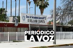 Estudiante se desmaya por golpe de calor en secundaria de Monclova