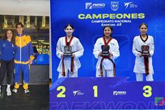 Acuña impulsa talento de alto nivel en taekwondo nacional