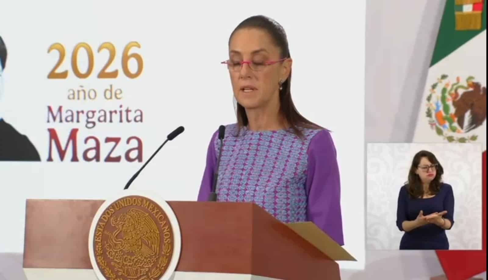 Claudia Sheinbaum defiende a Rub&eacute;n Rocha Moya: imputaciones son pol&iacute;ticas