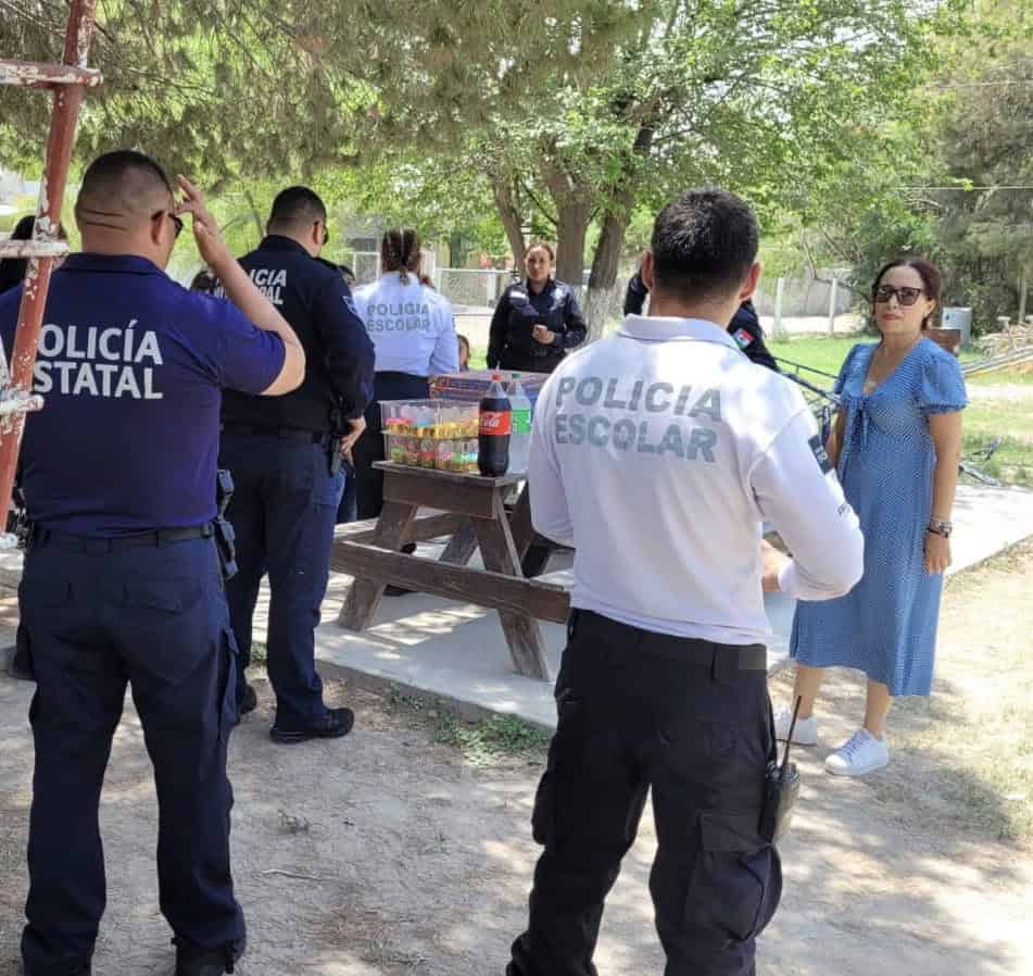 Festejan polic&iacute;as de  Frontera el D&iacute;a del Ni&ntilde;o