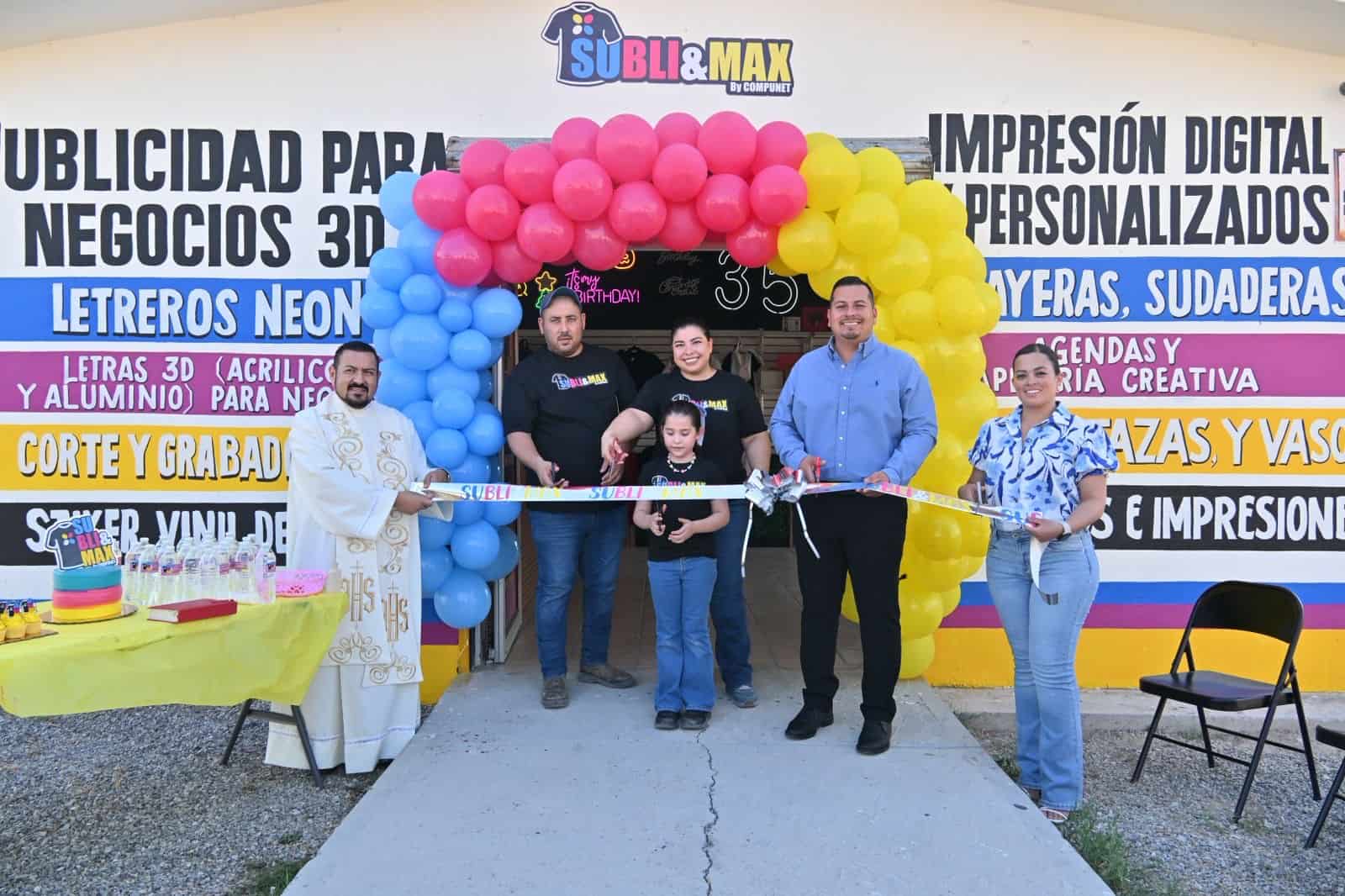 Javier Flores Rodr&iacute;guez inaugura SUBLI&MAX en San Buenaventura