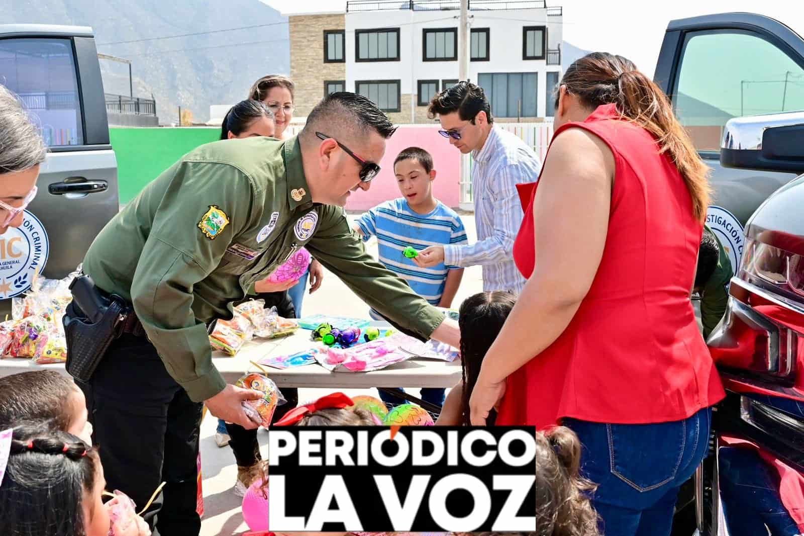 La Fiscal&iacute;a General del Estado de Coahuila celebra el D&iacute;a del Ni&ntilde;o en Cuatro Ci&eacute;negas