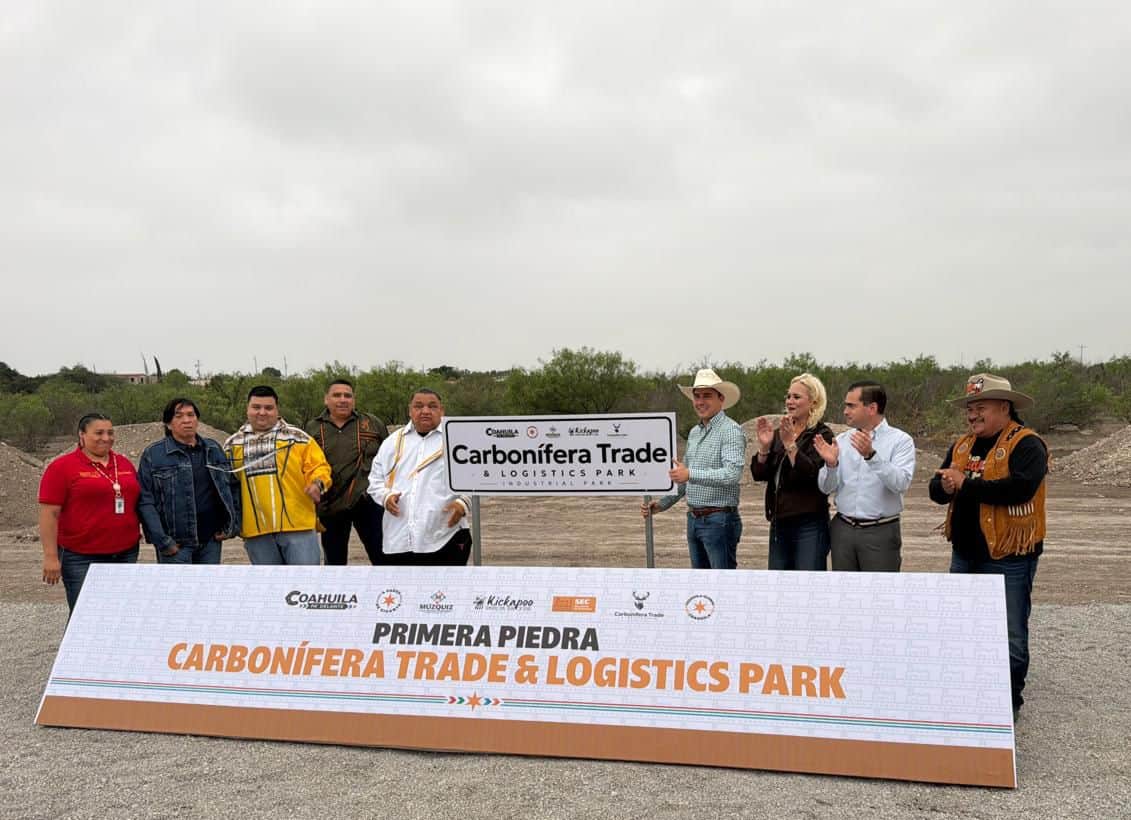 Colocan Primera Piedra Carbon&iacute;fera Trade & Logistics Park en Pala&uacute;